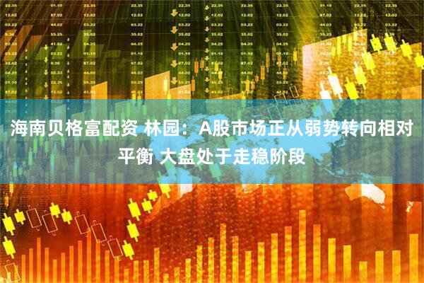 海南贝格富配资 林园：A股市场正从弱势转向相对平衡 大盘处于走稳阶段